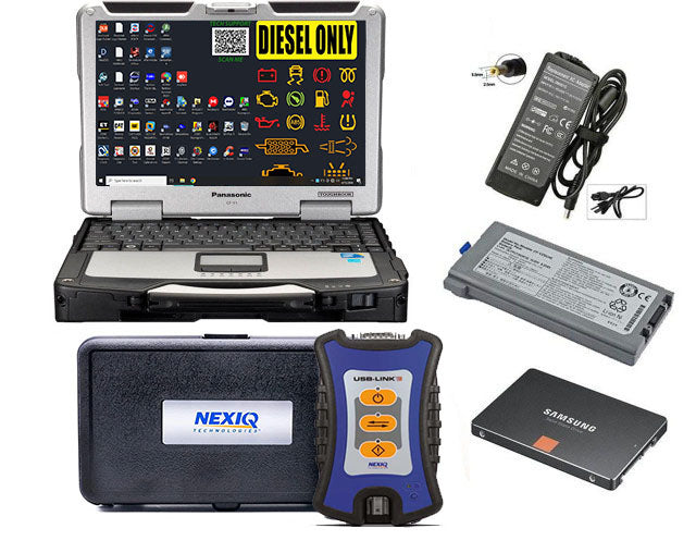 Diesel Diagnostic Laptop Panasonic Toughbook RUGGED CF 31 + Nexiq 3