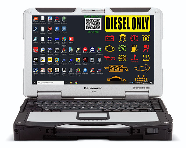 Diesel Diagnostic Laptop Panasonic Toughbook RUGGED CF 31 + Nexiq 3